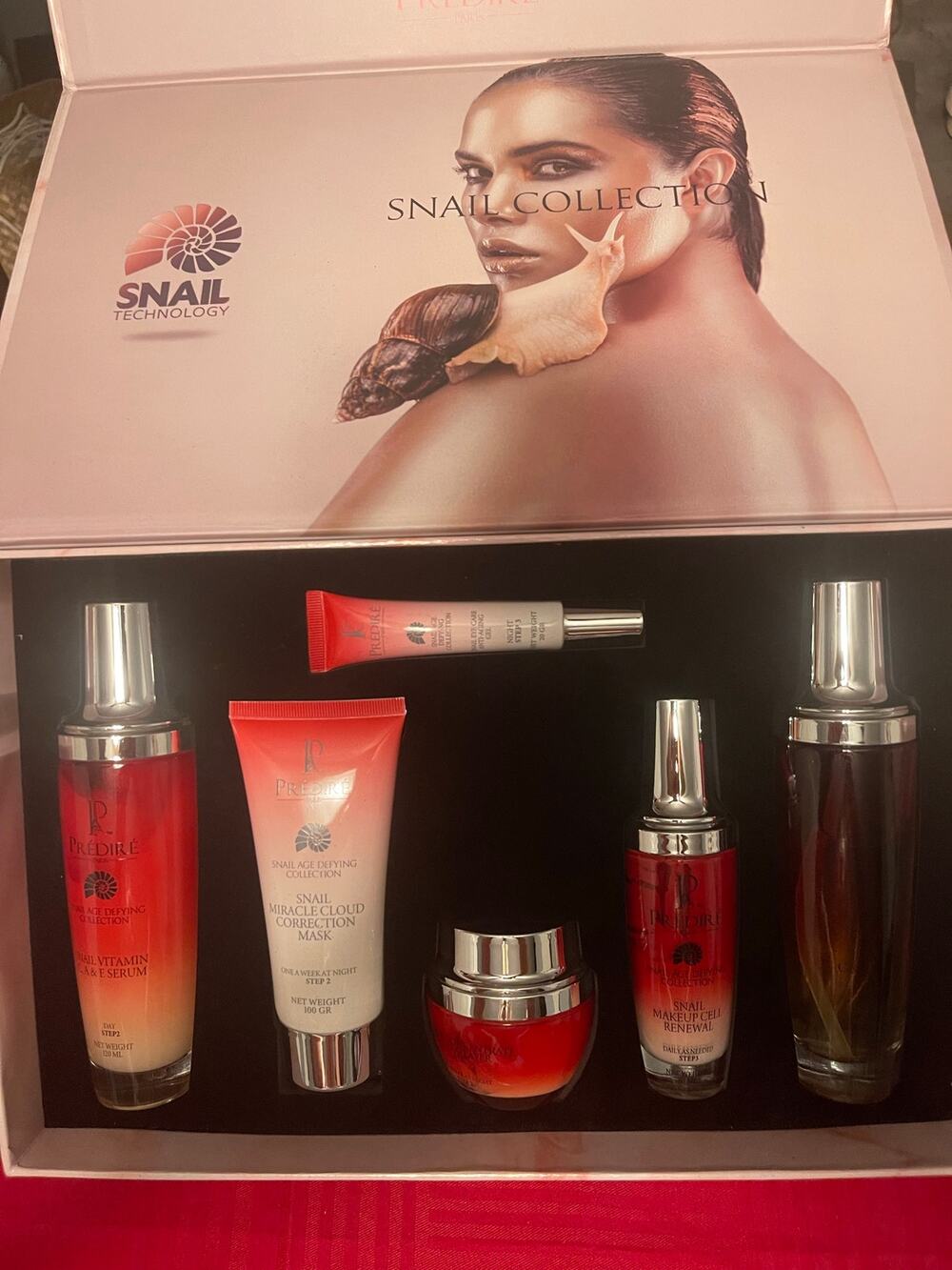 PREDIRE Snail Collection Concentrate, Serum, Gel, Renewal, Mask, & Toner
